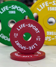 LIFE SPORT Change Plate 2,5 KG Qırmızı